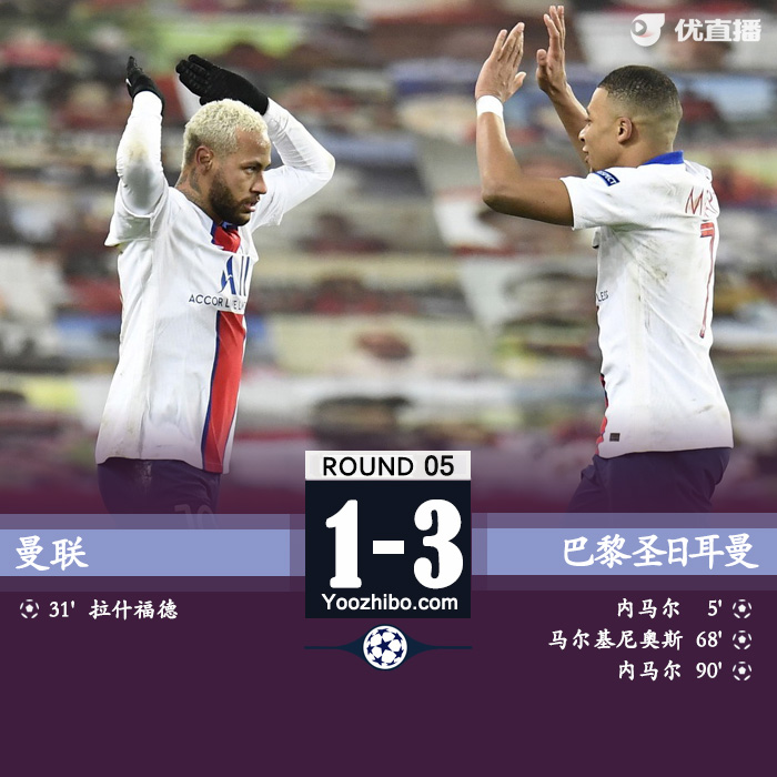 <a href=/zuqiubs/manlian/ target=_blank class=infotextkey>曼联</a>1-3<a href=/zuqiubs/psg/ target=_blank class=infotextkey>巴黎</a>圣日耳曼