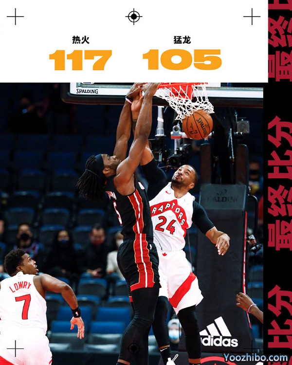 <a href=/lanqiubs/heat/ target=_blank class=infotextkey>热火</a>以117-105击败了<a href=/lanqiubs/raptors/ target=_blank class=infotextkey>猛龙</a>