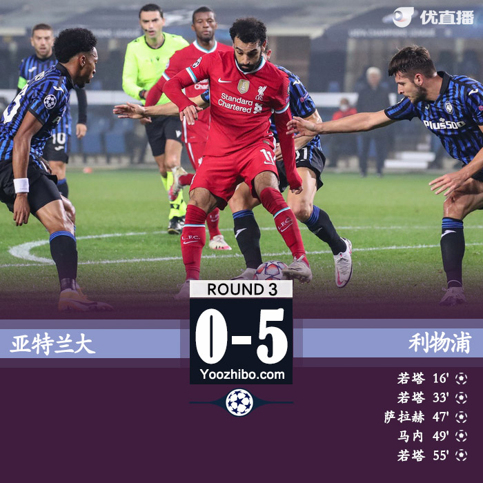 <a href=/zuqiubs/liverpool/ target=_blank class=infotextkey>利物浦</a>5-0亚特兰大