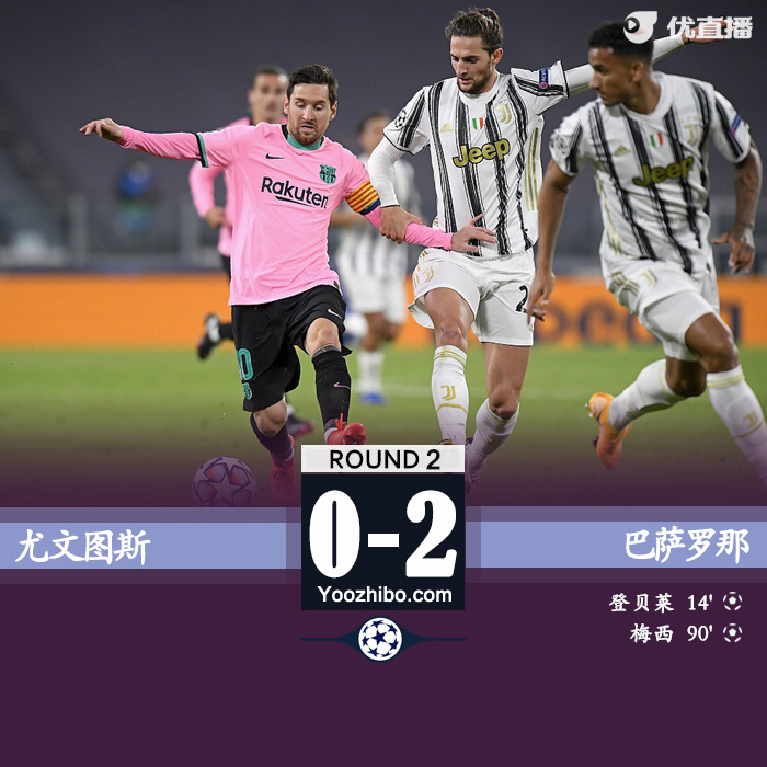 <a href=/zuqiubs/barcelona/ target=_blank class=infotextkey>巴萨</a>2-0客胜尤文